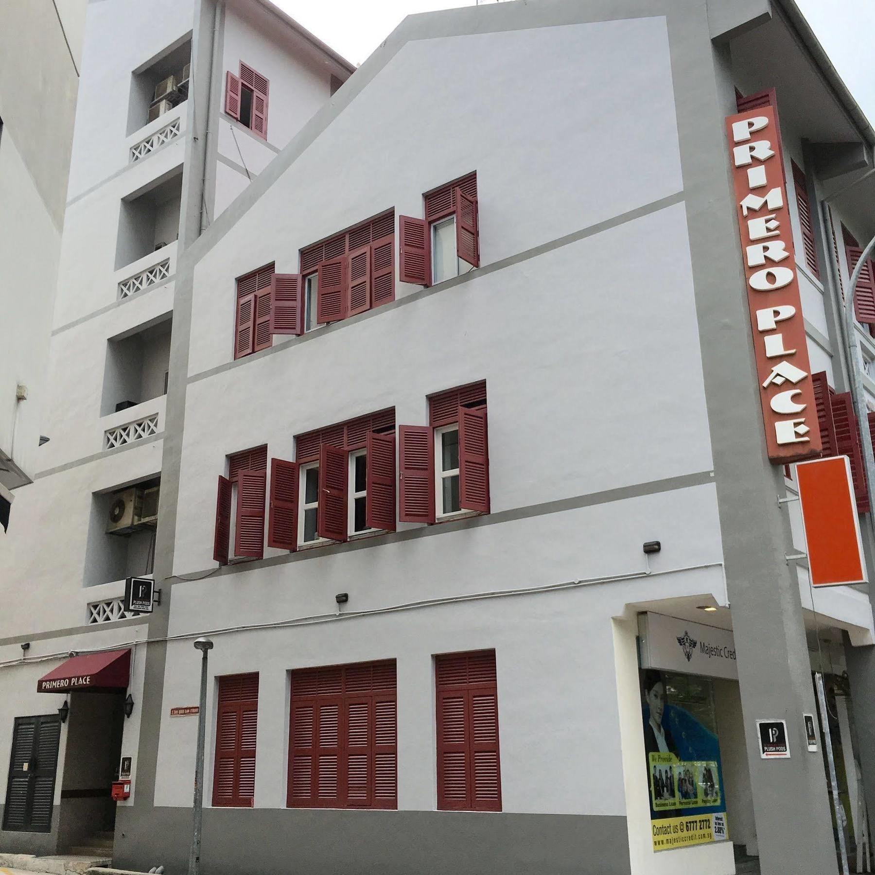 Plush Pods Pansiyon Singapur Dış mekan fotoğraf