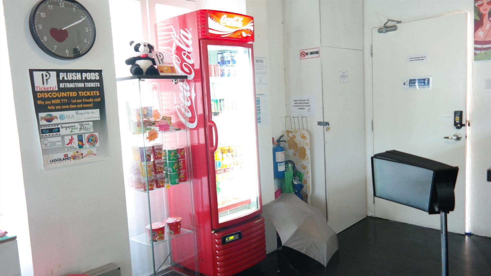 Plush Pods Pansiyon Singapur Dış mekan fotoğraf